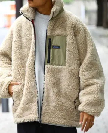 FREAK'S STORE 보아 플리스 블루종