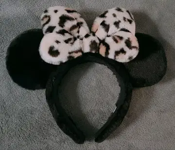 미니 마우스 레오파드 무늬 머리띠