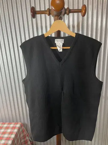 [ 새상품급 ] 에네스베 옴므 agnes b. homme 블랙 베스트