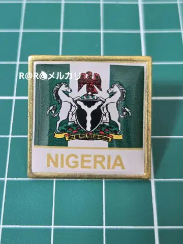 만박 나이지리아관 핀 배지 나이지리아 파빌리온 1