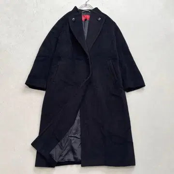 크레모나 PIACENZA 캐시미어 혼방 롱 코트 9A 숄카라