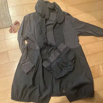 SENSO 후드 부착 아우터 봄/가을용 42 그레이 계열 이소재