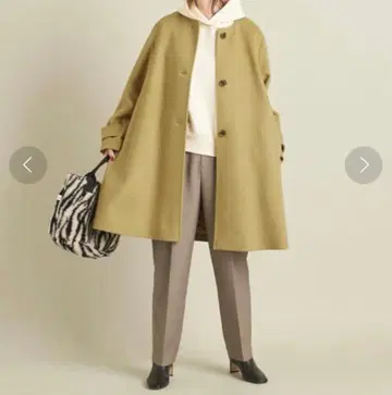 BEAUTY&YOUTH 노카라 코트 S