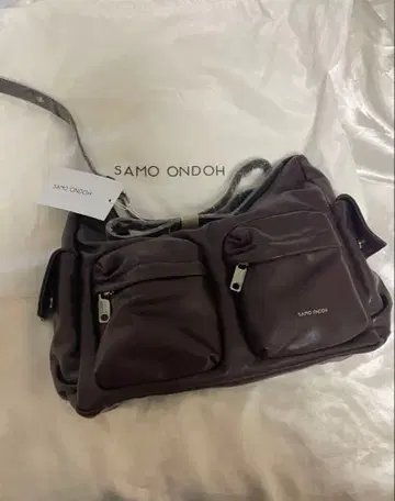 Samo Ondoh 숄더백 다크 브라운