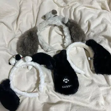 유니버셜 스누피 머리띠 묶음 판매