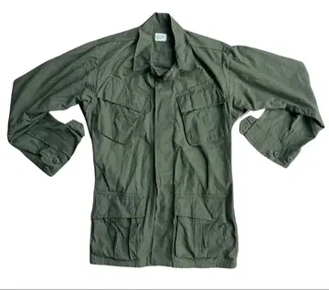 미군 남베트남 전쟁 정글 퍼티그 자켓 1969년 관급품 XS/R 사이즈