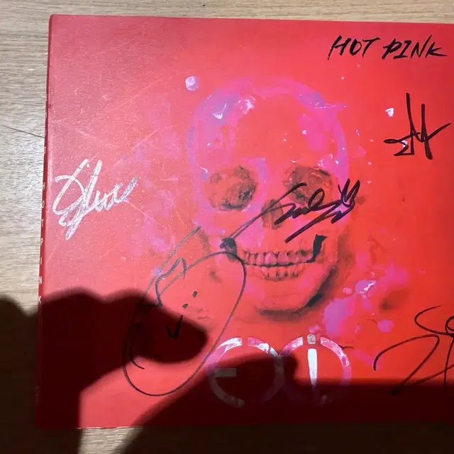 EXID Hot Pink 친필 싸인앨범