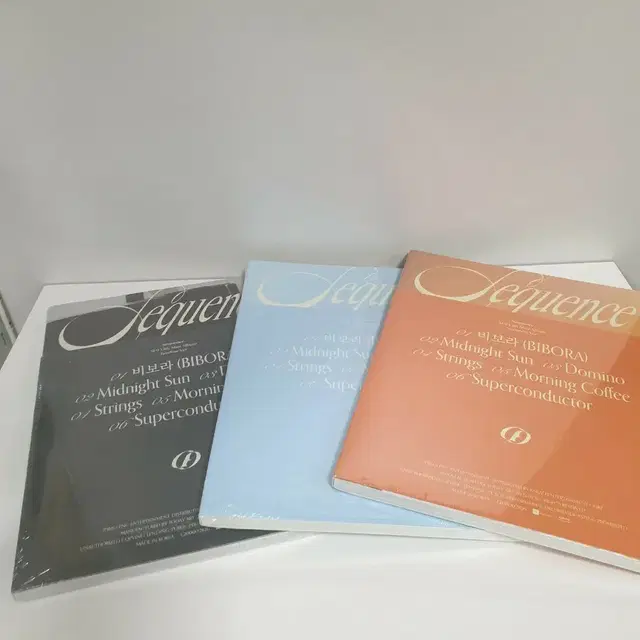 에스에프나인 Sequence 비보라 앨범 3종 세트