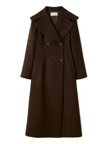 프레이 아이디 빅 칼라 울 코트