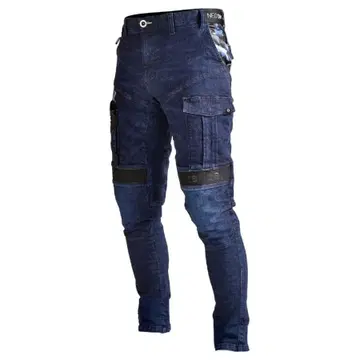 NEO terize 카모플라쥬 스키니 카고 팬츠 데님 팬츠 작업복