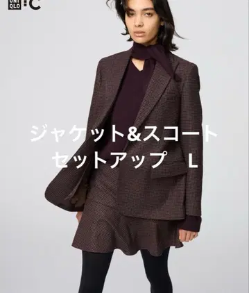 유니클로C 셋업 L