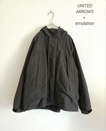 UNITED ARROWS x emulation 블랙 M 후드티