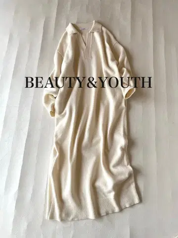 유나이티드 애로우즈 뷰티&유스 울 100% 니트 원피스