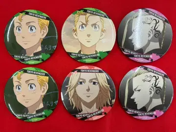 럭키 캔뱃지 Vol.3 도쿄 리벤저스 세트 6개