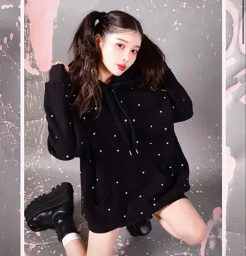 Darich 랜덤 비쥬 후디 파카