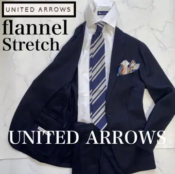 유나이티드 애로우즈 셋업 수트 플란넬 스트레치