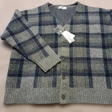 Golden Bear 체크 무늬 가디건 L