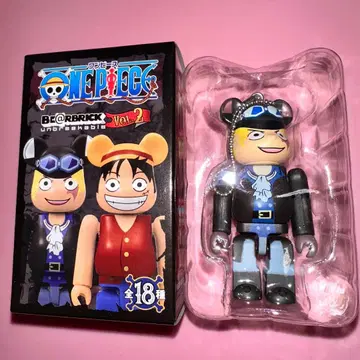 원피스 사보 키링 피규어 베어브릭