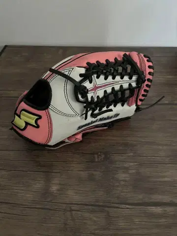 SSK SMSG-2207 핑크 화이트 소프트볼 그로브 성인용