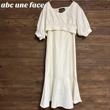 아페쎄 유니 페이스 슬리브리스 롱 원피스 자켓 F