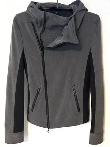 NO ID. 라이더스풍 자켓 그레이