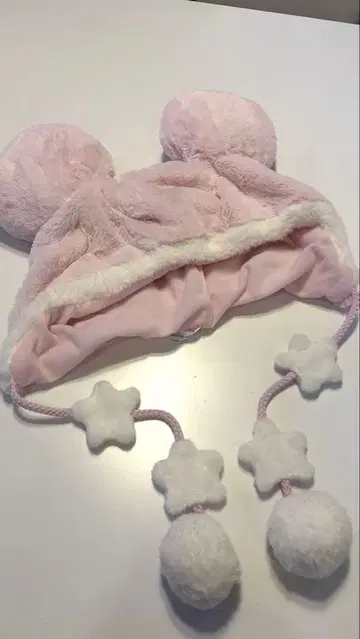 [ 1회 사용 ] 신상 미키 팬캡 핑크