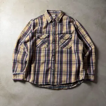 90s five brother flannel shirt