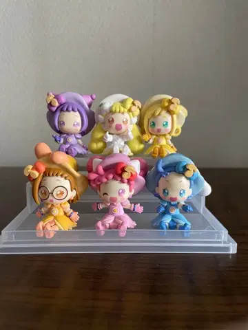 오쟈마녀 도레미 산리오 콜라보 피규어 세트