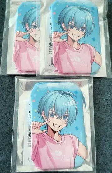 스토푸리 코론 군 랜덤 스퀘어 캔뱃지 복권 3개 세트