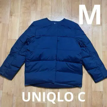 새상품급 UNIQLO C 유니클로 C 라이트 다운 자켓 네이비 M