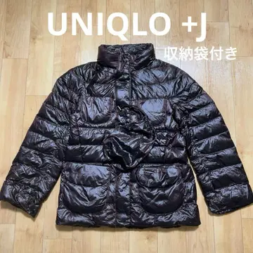 새상품급 UNIQLO +J 질 샌더 울트라 라이트 다운 자켓 수납 봉투