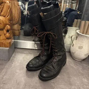 롱 부츠 바이커 부츠 본지티