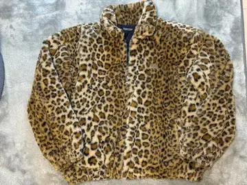 센트페인 보아 자켓 레오파드 무늬 FREESIZE