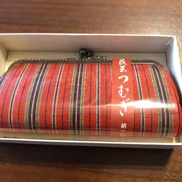 가마구치 코인 케이스 민예 츠무기