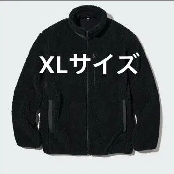 [ 새상품급 ] UNIQLO 방풍 아우터 플리스 자켓 블랙