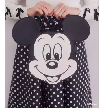 12/16 23:59 종료 Areeam 새상품급 미키 모노톤 페이스 백