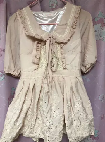 LIZLISA 프릴 자수 셋업