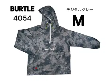 BURTLE 아노락 후드티 디지털 그레이 M