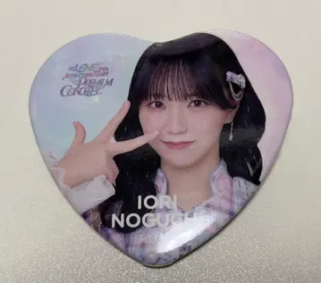 =LOVE 노구치이오리 캔뱃지 절대 아이돌 그만두지 마 7주년 이코러브