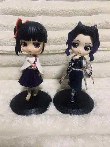 큐포스켓 귀멸의 칼날 코쵸우 시노부와 츠유리 카나오 피규어