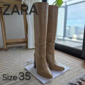 ZARA 자라 부츠 사이즈 35 가죽