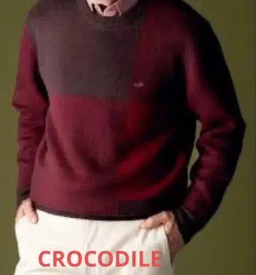 [ 미사용 새상품 ] 크로커다일 워셔블 니트 2L