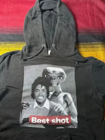 마이클 잭슨 ET BEST SHOT 후드티 M 사이즈