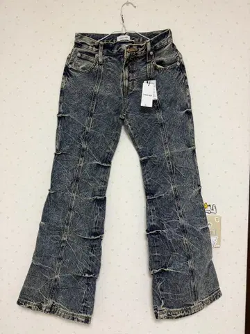 부츠컷 데님 24인치 블루