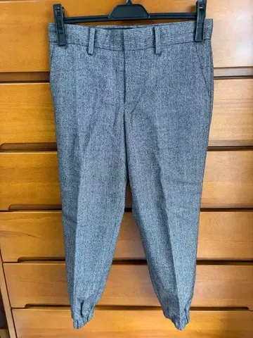 SACRA 팬츠 34 헤링본 무늬 그레이 조거 팬츠