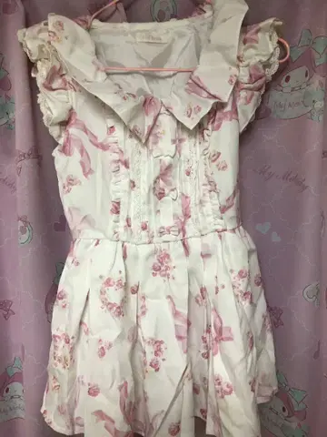 LIZLISA 리본 무늬 원피스 셋업