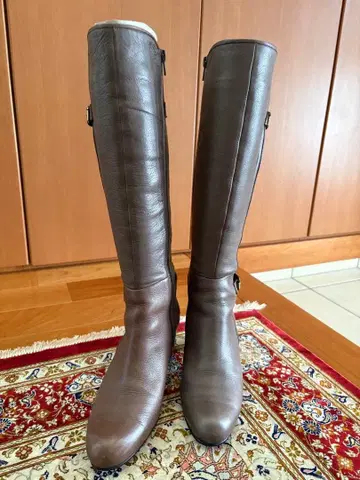 ing 그레이지 롱 부츠