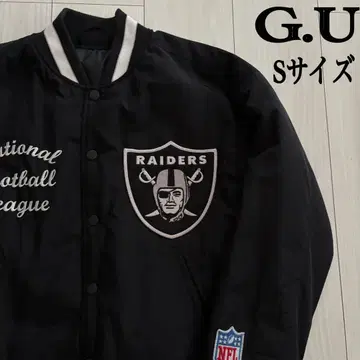 지유 레이더스 NFL 바시티 자켓 S 사이즈 지유