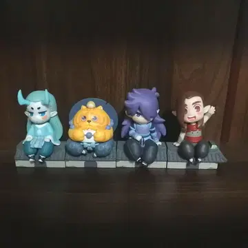 SD 피규어 4체 세트 로샤오헤이 전기