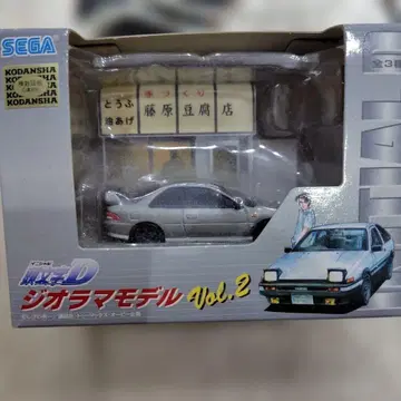 레어 이니셜D 디오라마 모델 Vol.2 1대